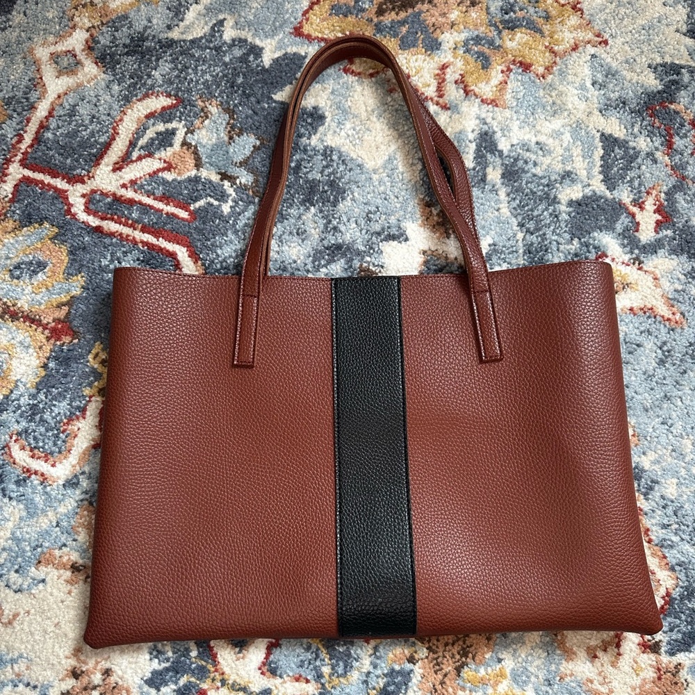 Vince Camuto leather tote bag
